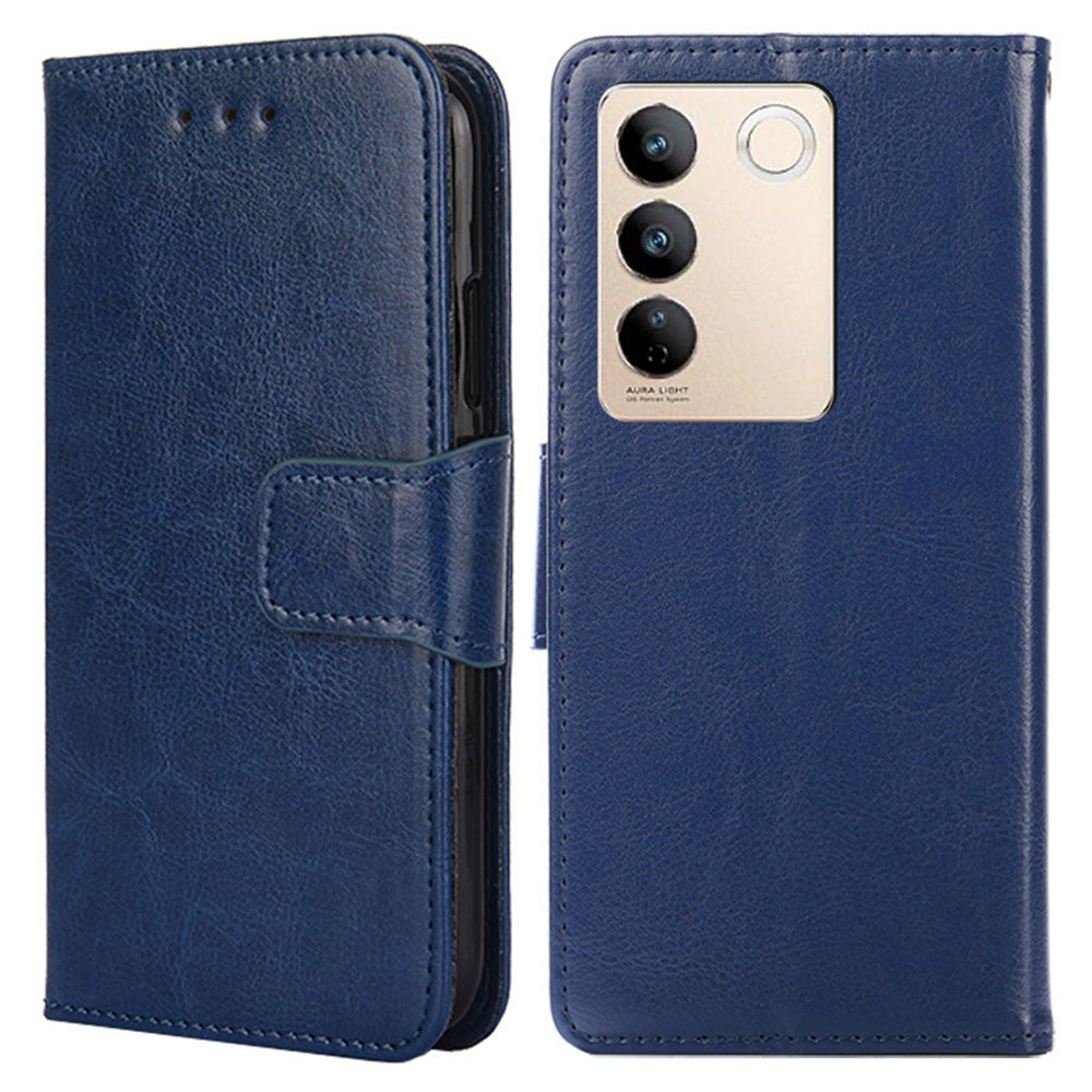 For vivo S16 S16 Pro Textured PU Leather Wallet Protective Cover Drop-proof Phone Case For vivo S16 S16 Pro Textured PU Leather Wallet Protective Cover Drop-proof Phone Case